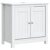 vidaXL Tv&auml;ttst&auml;llssk&aring;p BERG vit 60x34x59 cm massiv furu