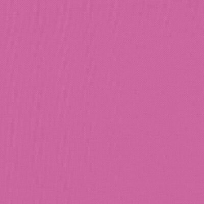 vidaXL Bänkdyna för trädgården rosa 180x50x7 cm oxfordtyg