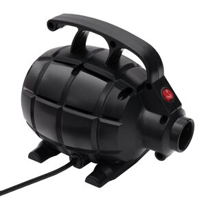 vidaXL Elektrisk luftpump svart