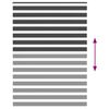 vidaXL Rullgardin zebra svart 155x200 cm tyg bredd 150,9 cm polyester