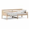 vidaXL Dagb&auml;dd utan madrass 90x200 cm massiv furu