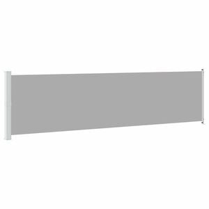 vidaXL Inf&auml;llbar sidomarkis 614x160 cm gr&aring;