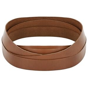 vidaXL L&auml;derrem Brun 1000 x 4 cm L&auml;der