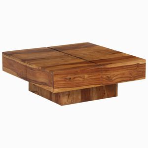 vidaXL Soffbord 80x80x30 cm massivt akaciatr&auml;