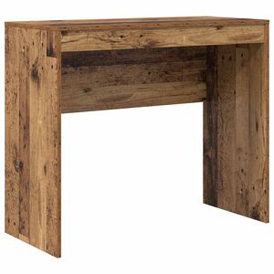 vidaXL Skrivbord Gammalt tr&auml; 90 x 40 x 76 cm