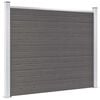 vidaXL Staketpanel WPC 180x146 cm gr&aring;