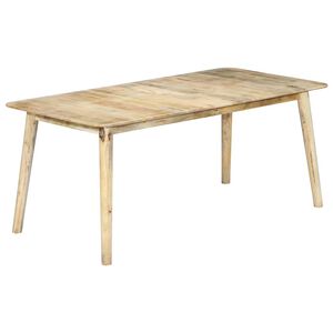 vidaXL Matbord 180x90x76 cm massivt mangotr&auml;