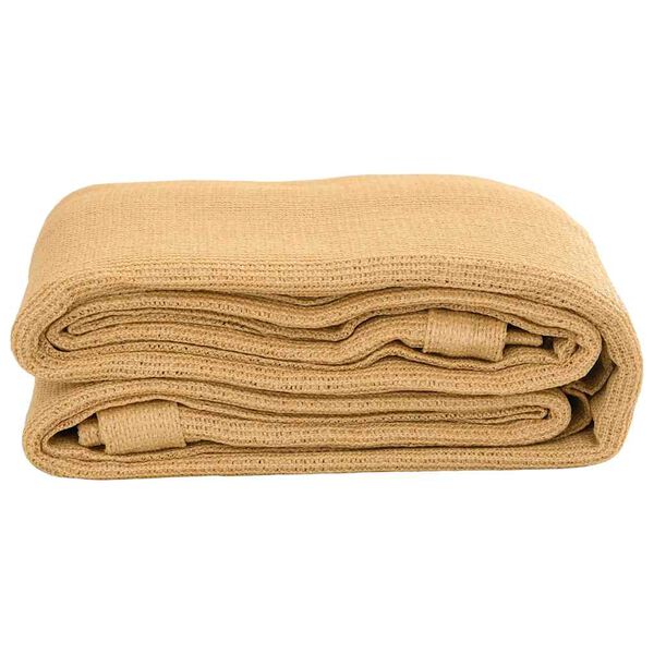 vidaXL Tältmatta sandfärgat 250x200 cm HDPE