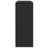 vidaXL Sideboard Svart 102 x 33 x 75 cm Konstruerat trä