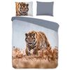 Good Morning B&auml;ddset TIGER 140x200/220 cm flerf&auml;rgat