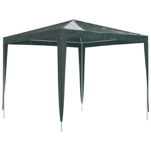 vidaXL Professionellt partyt&auml;lt 2,5x2,5 m gr&ouml;n 90 g/m&sup2;