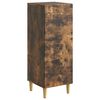 vidaXL Sideboard R&ouml;kt ek 33 x 34,5 x 90 cm Konstruerat tr&auml;