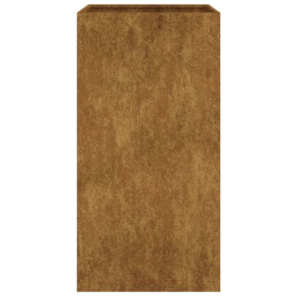 vidaXL Odlingsl&aring;da 40x40x80 cm rosttr&ouml;gt st&aring;l