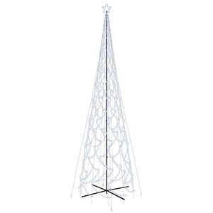 vidaXL Julgranskon kallvit 3000 LEDs 230x800 cm