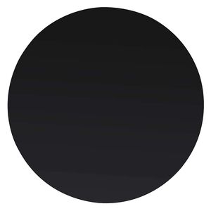 vidaXL Bordsskiva i h&auml;rdat glas 300 mm rund