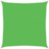 vidaXL Solsegel 160 g/m&sup2; ljusgr&ouml;n 6x6 m HDPE