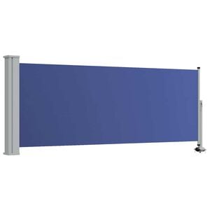 vidaXL Inf&auml;llbar sidomarkis 100x300 cm bl&aring;