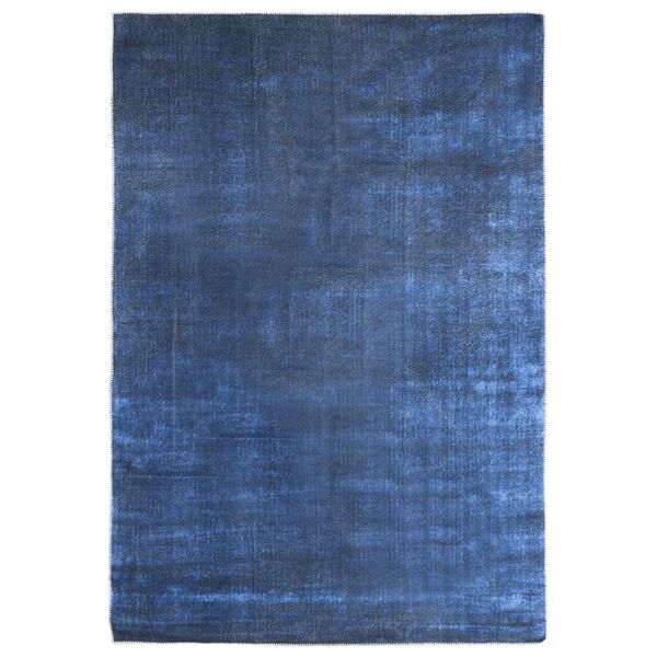 vidaXL Tv&auml;ttbar matta vikbar marinbl&aring; 120x170 cm polyester