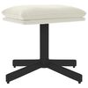 vidaXL Fotpall gr&auml;ddvit 60x60x36 cm sammet
