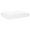 vidaXL Sovkudde 60 x 40 x 13 cm Minneskum Vit