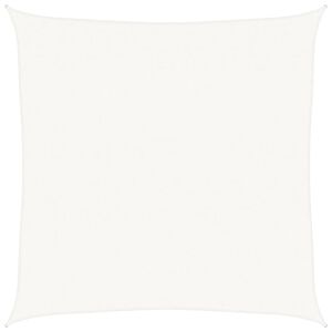 vidaXL Solsegel 160 g/m&sup2; vit 7x7 m HDPE