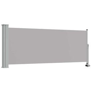 vidaXL Inf&auml;llbar sidomarkis 100 x 300 cm gr&aring;