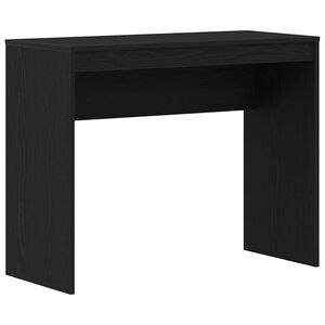 vidaXL Skrivbord svart ek 90x40x72 cm konstruerat tr&auml;