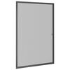 vidaXL Insektsn&auml;t f&ouml;r f&ouml;nster antracit 90x120 cm