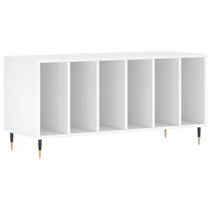 vidaXL Stereob&auml;nk vit 100x38x48 cm konstruerat tr&auml;