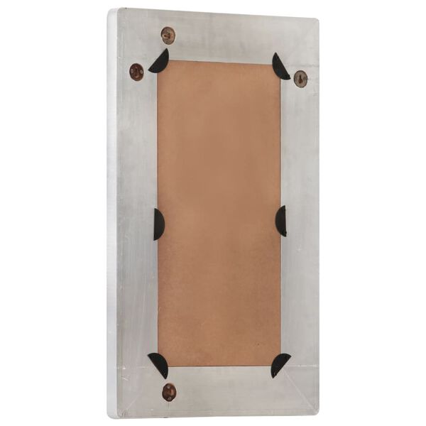 vidaXL Spegel 80x50 cm metall