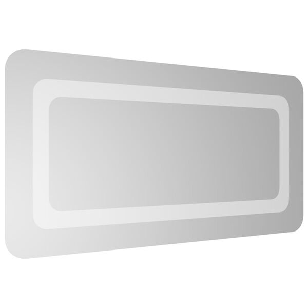 vidaXL Badrumsspegel LED 30x60 cm