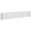 vidaXL Planteringsgabion galvaniserat j&auml;rn 540x50x100 cm