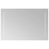 vidaXL Badrumsspegel LED 60x40 cm
