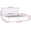 vidaXL Sängram svart massiv furu 200x200 cm