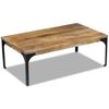 vidaXL Soffbord massivt mangotr&auml; 100x60x35 cm
