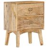 vidaXL S&auml;ngbord 40x35x55 cm massivt mangotr&auml;