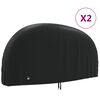 vidaXL Cykelskydd 2 st 200x70x110 cm 190T oxford