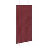 vidaXL Plisserad persienn Bordeaux r&ouml;d 60x150 cm tyg bredd 59,4 cm