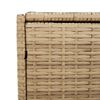vidaXL Dynbox blandad beige 283L konstrotting