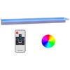 vidaXL Vattenfall med RGB LED rostfritt st&aring;l 108 cm