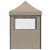 vidaXL Partyt&auml;lt Taupe 200 x 200 x 306 cm Oxford Tyg
