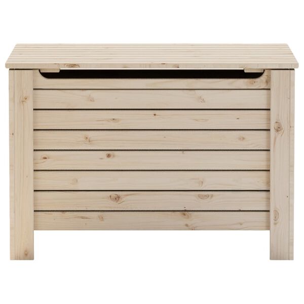vidaXL Förvaringslåda med lock RANA 80x49x54 cm massiv furu