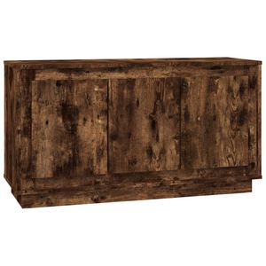 vidaXL Byr&aring; r&ouml;kf&auml;rgad ek 102x35x55 cm konstruerat tr&auml;