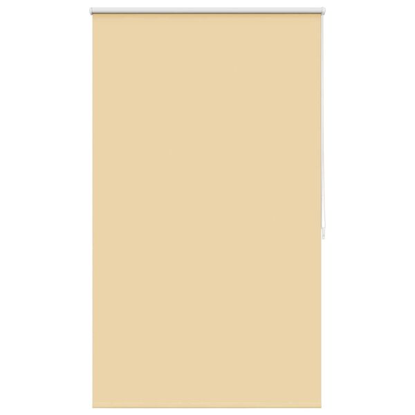 vidaXL Rullgardin m&ouml;rkl&auml;ggning 124,4x175 cm Tygbredd 120 cm beige