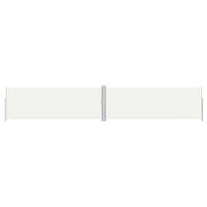 vidaXL Inf&auml;llbar sidomarkis gr&auml;ddvit 180x1000 cm