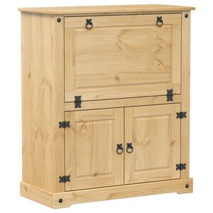 vidaXL Vinsk&aring;p Corona 97x45x114 cm massiv furu