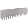 vidaXL Kant f&ouml;r gr&auml;smatta 20 pcs 103 x 30 cm St&aring;l Silver