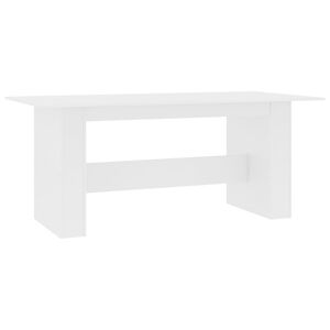 vidaXL Matbord vit 180x90x76 cm konstruerat tr&auml;