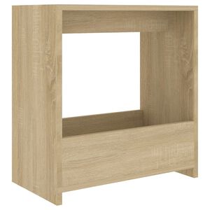 vidaXL Sidobord sonoma-ek 50x26x50 cm konstruerat tr&auml;