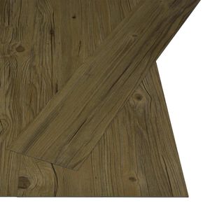 vidaXL Sj&auml;lvh&auml;ftande golvplanka Brun 4,46 m&sup2; 32 st PVC